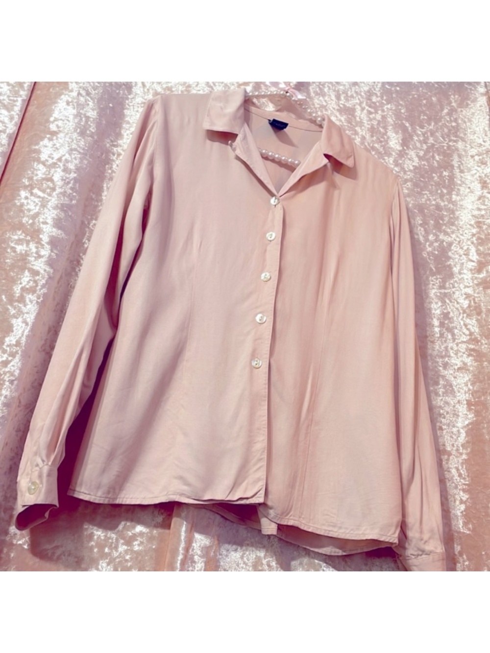 Lands End button down
